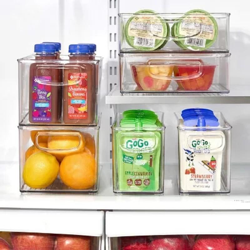 Clear BPA-Free Recycled Plastic Kitchen Storage Set, 6-Piece