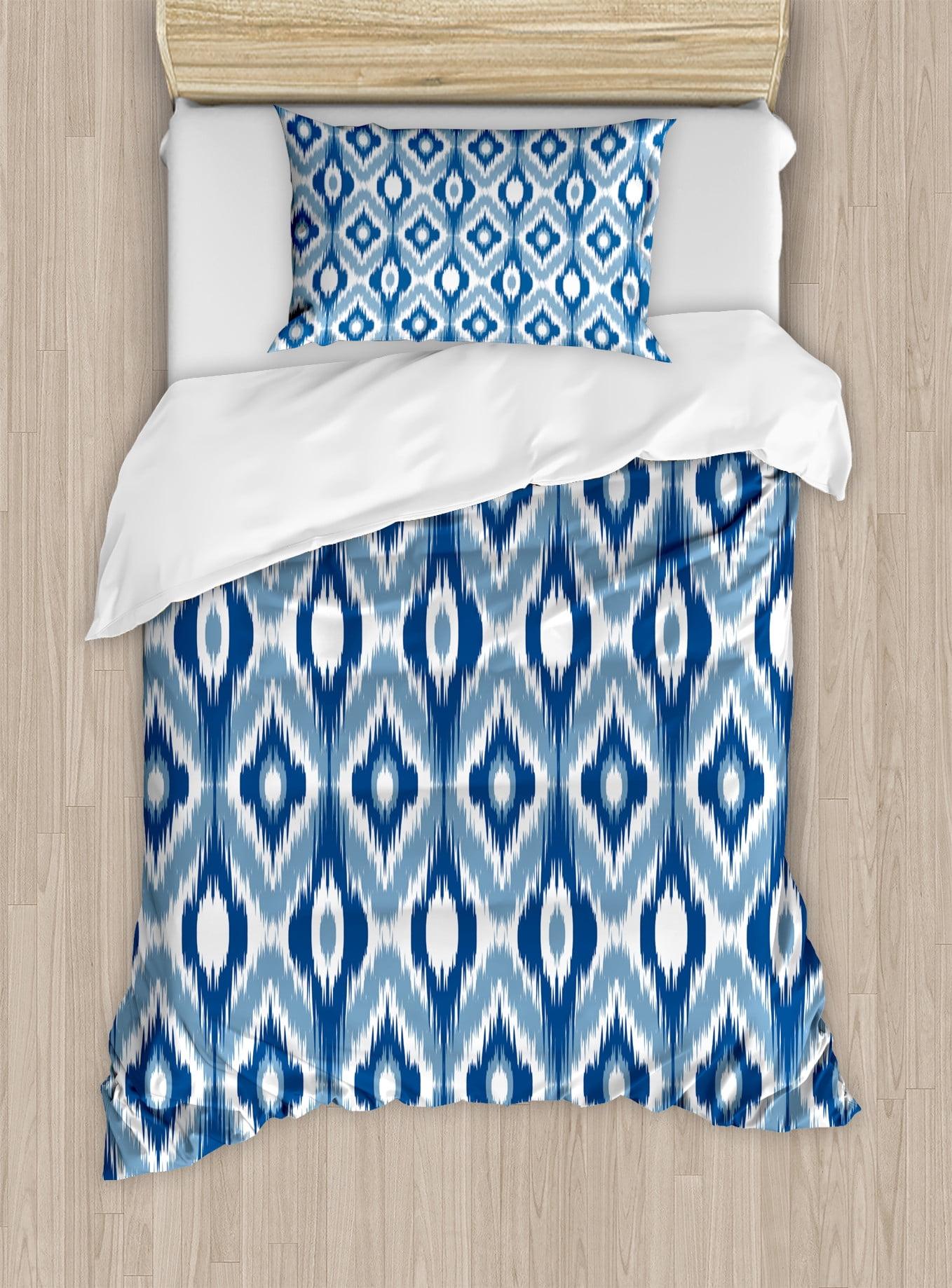 Rustic Ikat Duvet Cover Set
