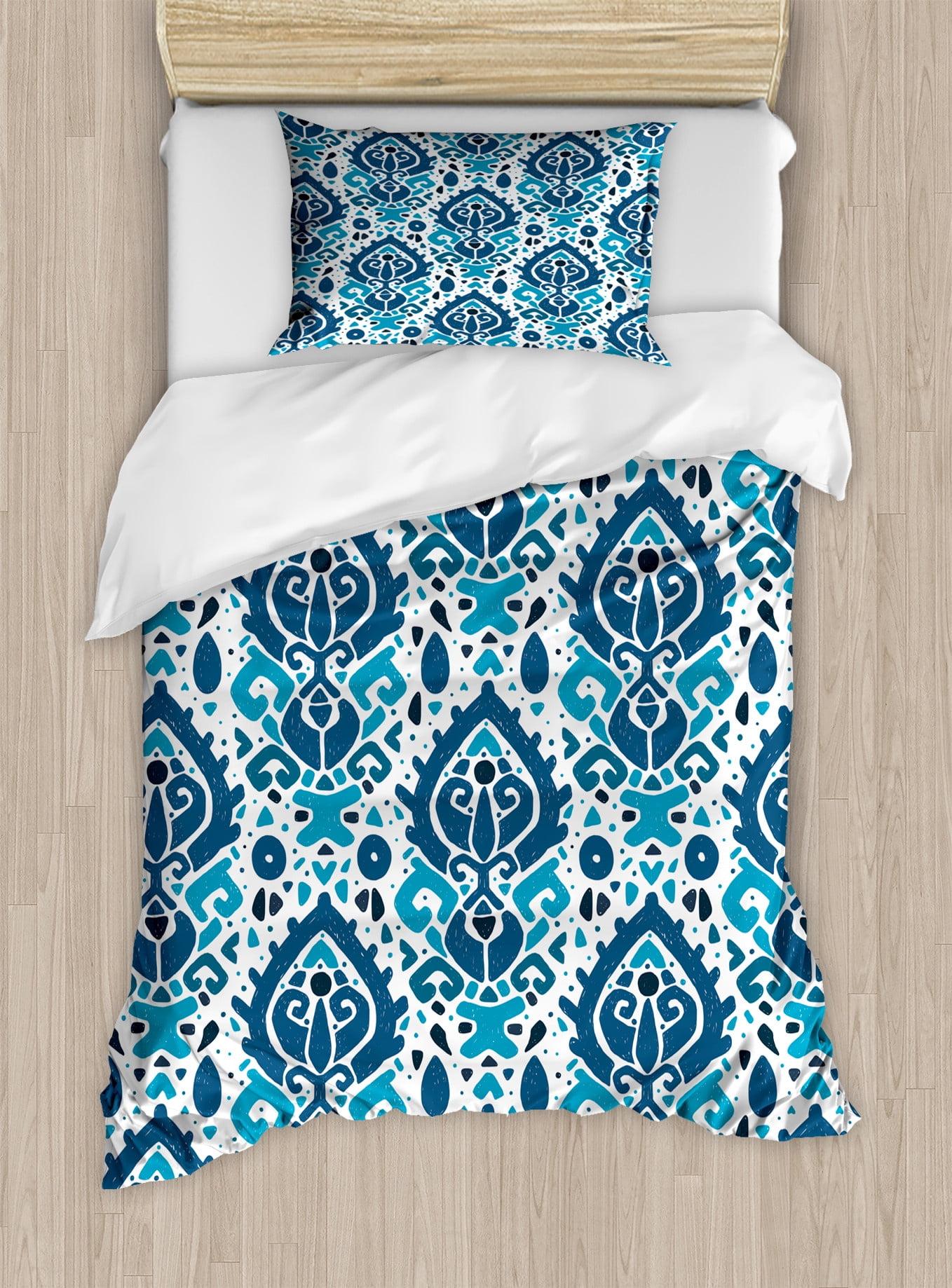 Rustic Ikat Duvet Cover Set