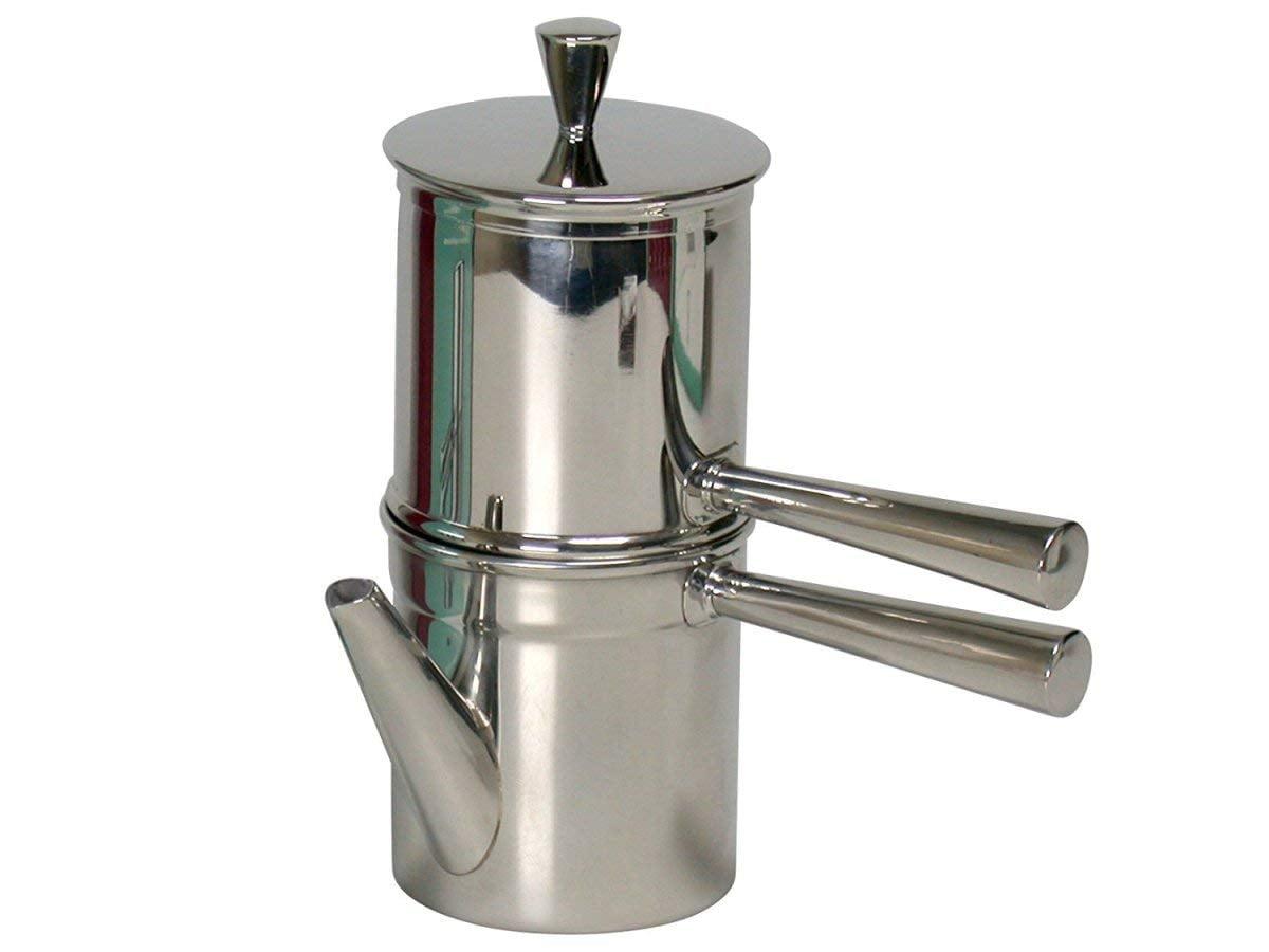 ILSA  Neapolitan Coffee Maker Stainless Steel Silver - Cup of 6