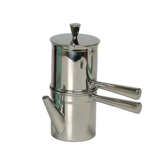 ILSA  Neapolitan Coffee Maker Stainless Steel Silver - Cup of 6
