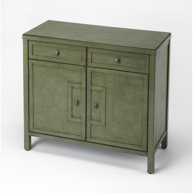 Imperial Green Console Cabinet