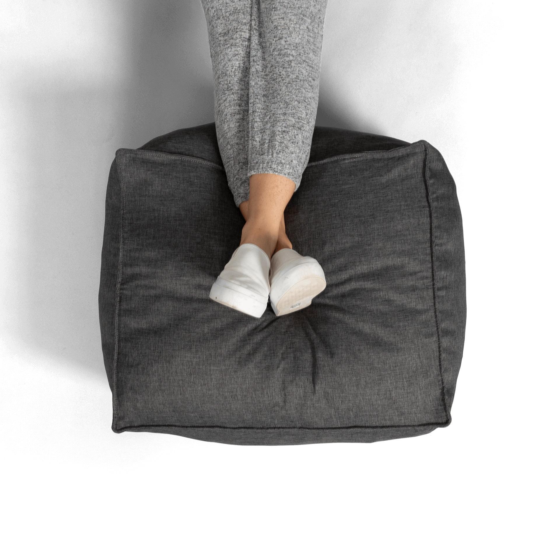 Big Joe Upholstered Pouf