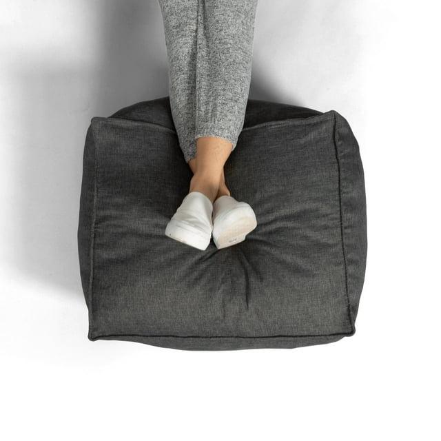 Big Joe Upholstered Pouf