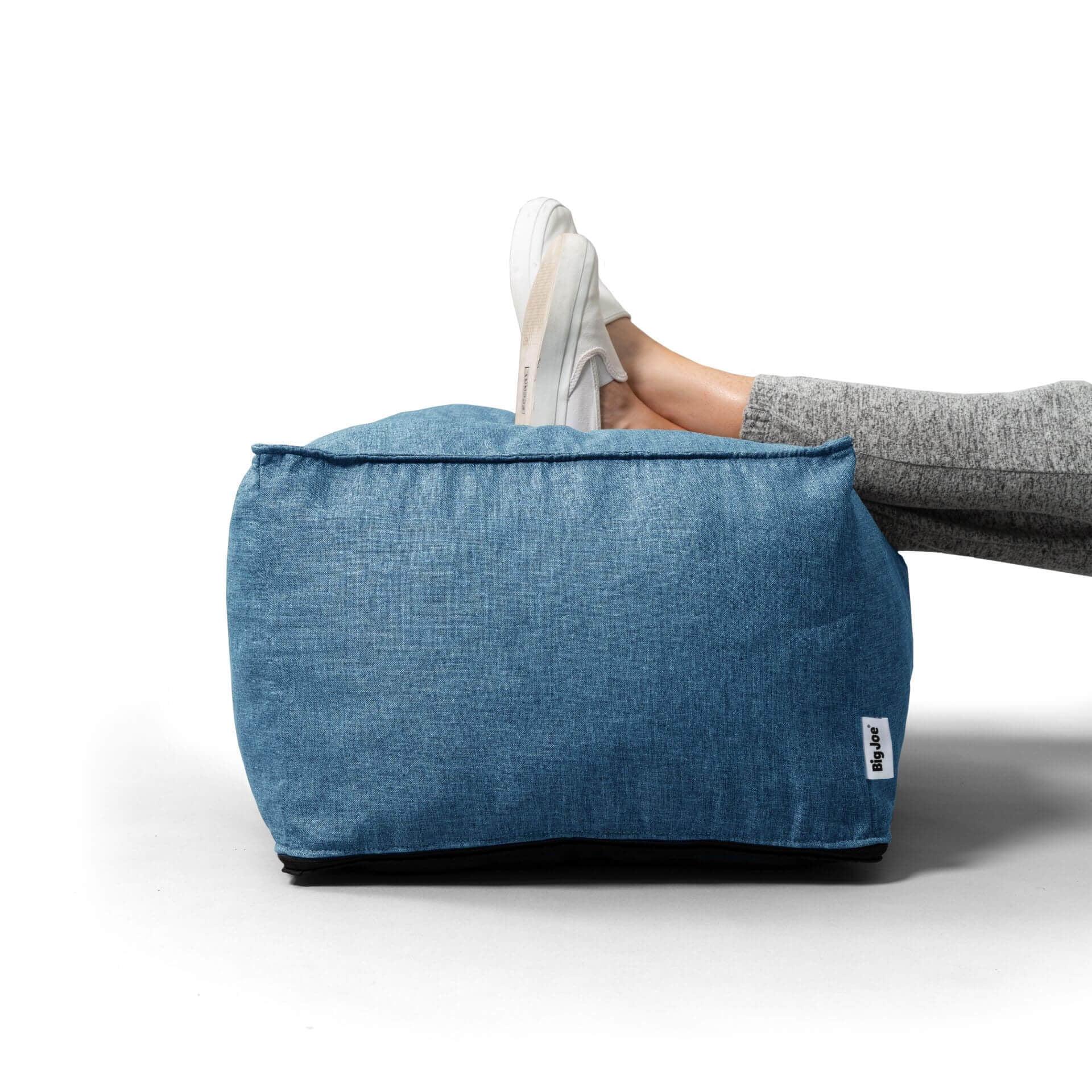 Big Joe Upholstered Pouf