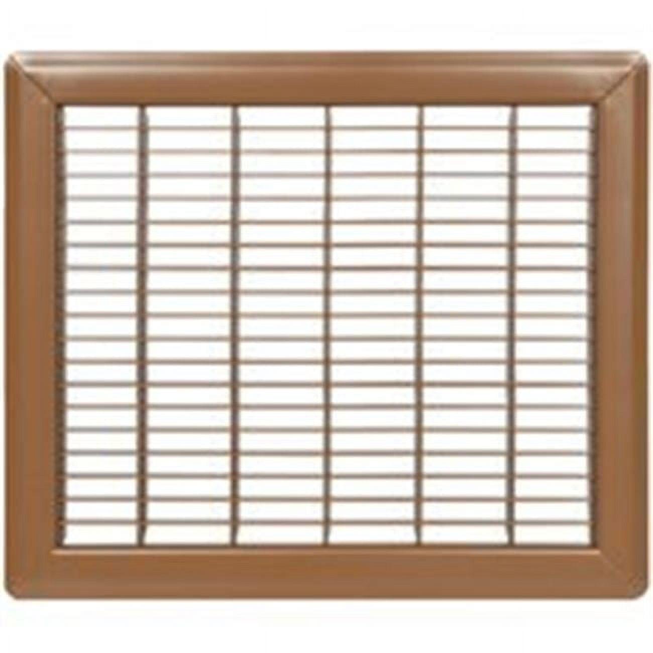 Imperial Brown Heavy Gauge Steel 8" x 10" Floor Grille