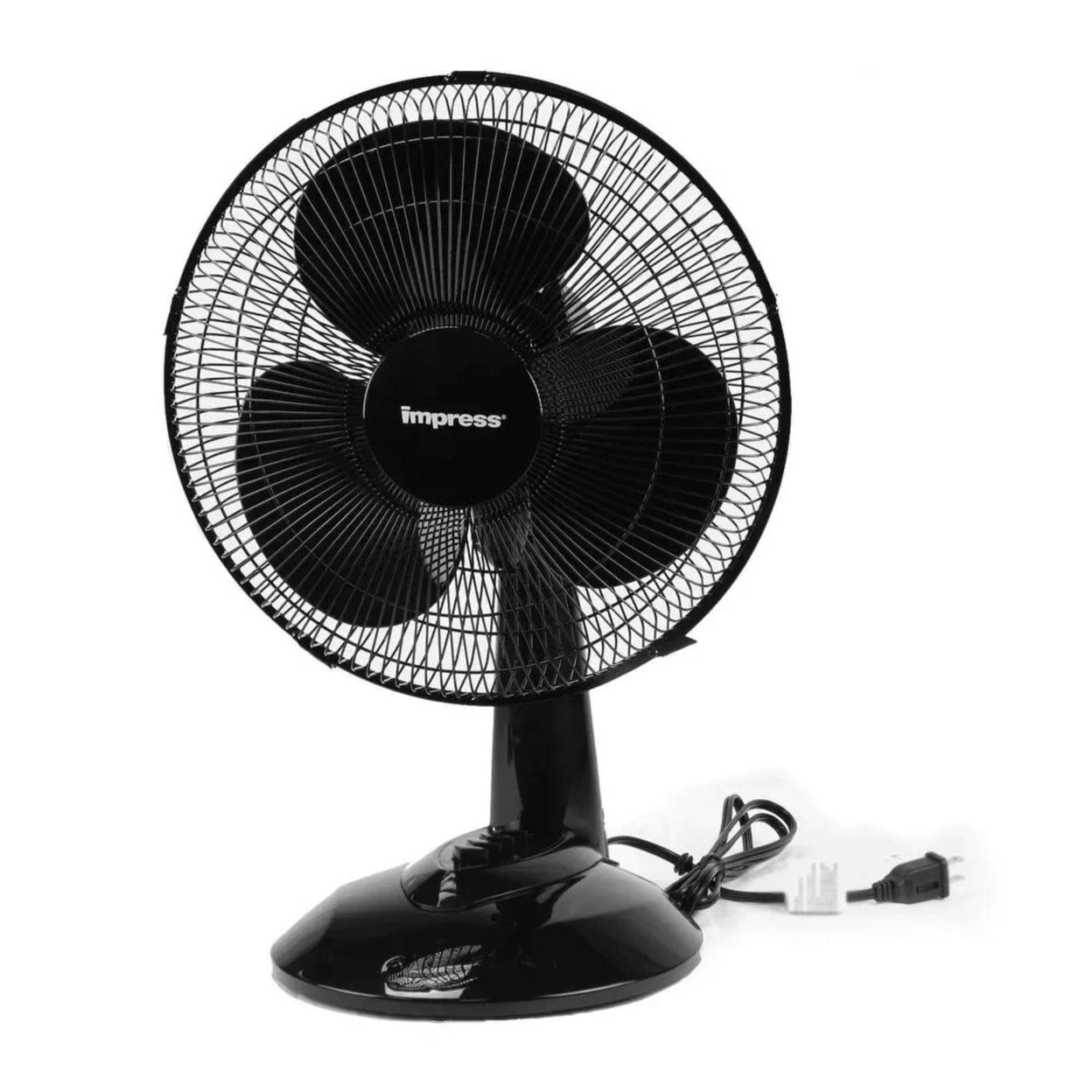 Impress 12in Oscillating Table Fan