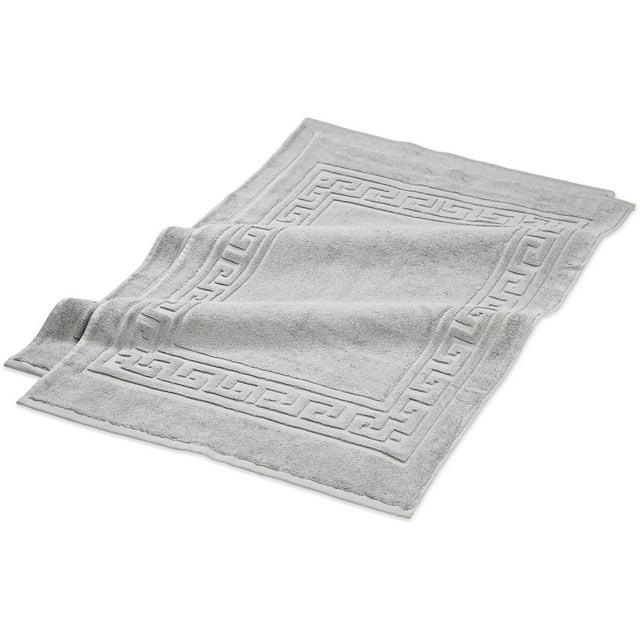 Impressions Bison 2-Piece Absorbent Cotton Bath Mat