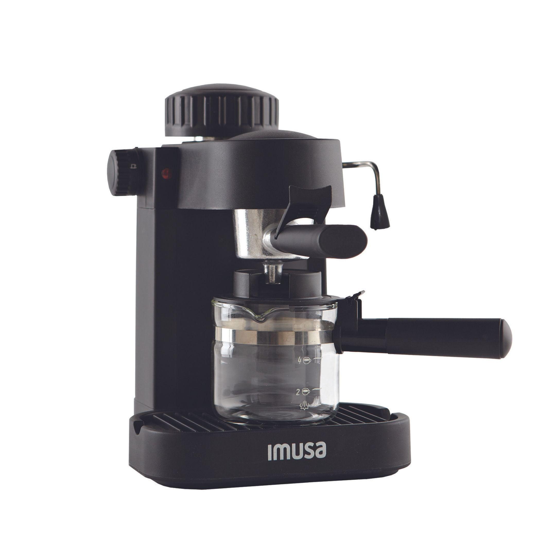 IMUSA Semi-Automatic Cappuccino & Espresso Machine with Frother