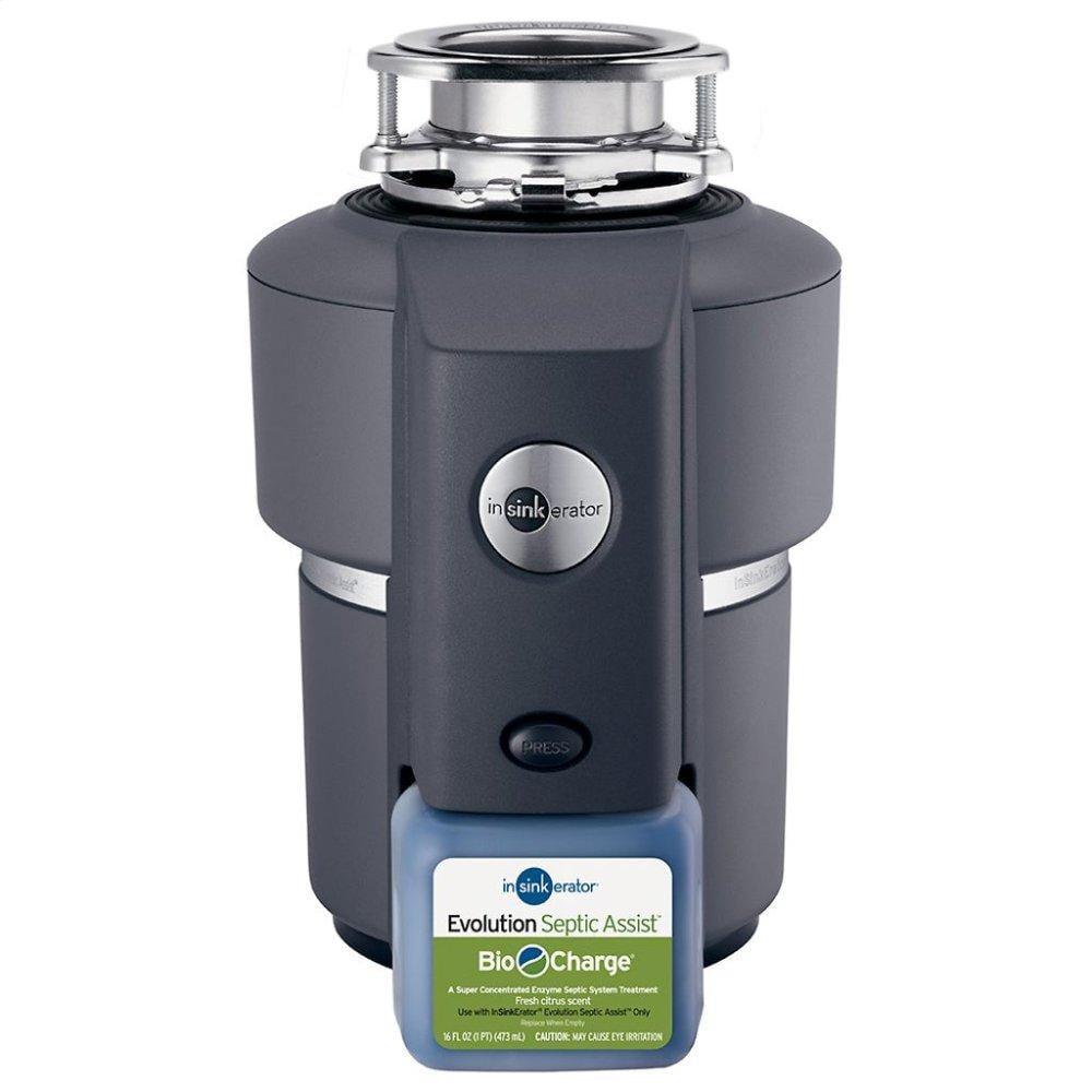 InSinkErator Evolution Septic Assist 3/4 HP Continuous Feed Garbage Disposal