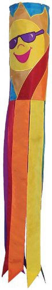 Rainbow Column 40-Inch Colorful Outdoor Windsock