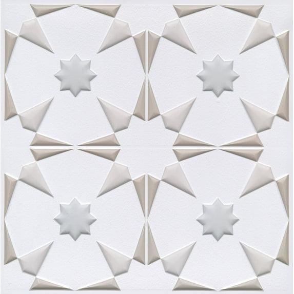 10'' W x 10'' L PVC Peel and Stick Field Tile