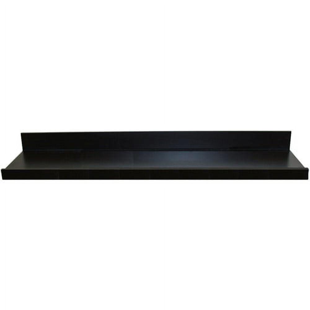 36&#34; Picture Ledge Wall Shelf Black - Inplace