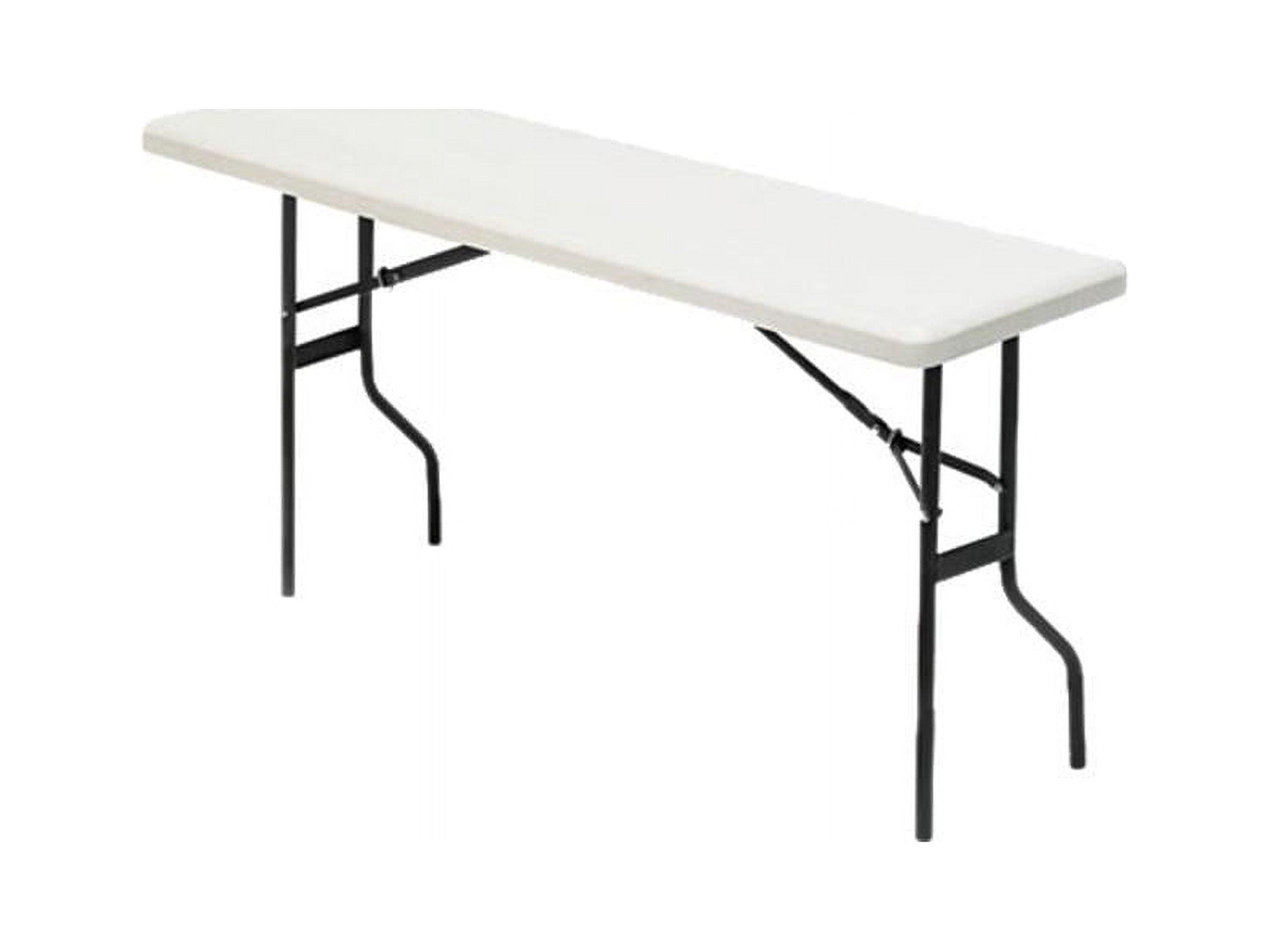 Platinum Resilience 60" Rectangular Folding Utility Table