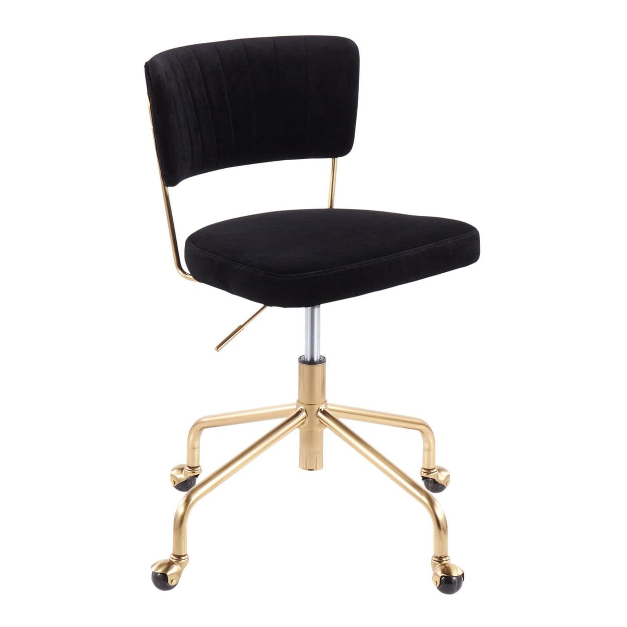 Emmy Gilded Desk Chair