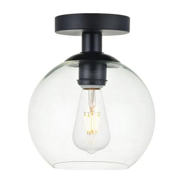 Childerley Single Light Glass Semi Flush Mount
