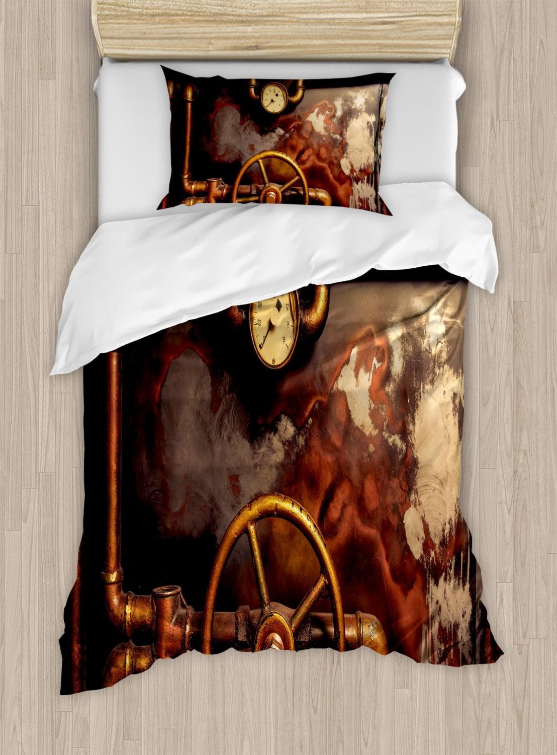 Ambesonne Industrial Modern & Contemporary Duvet Cover Set