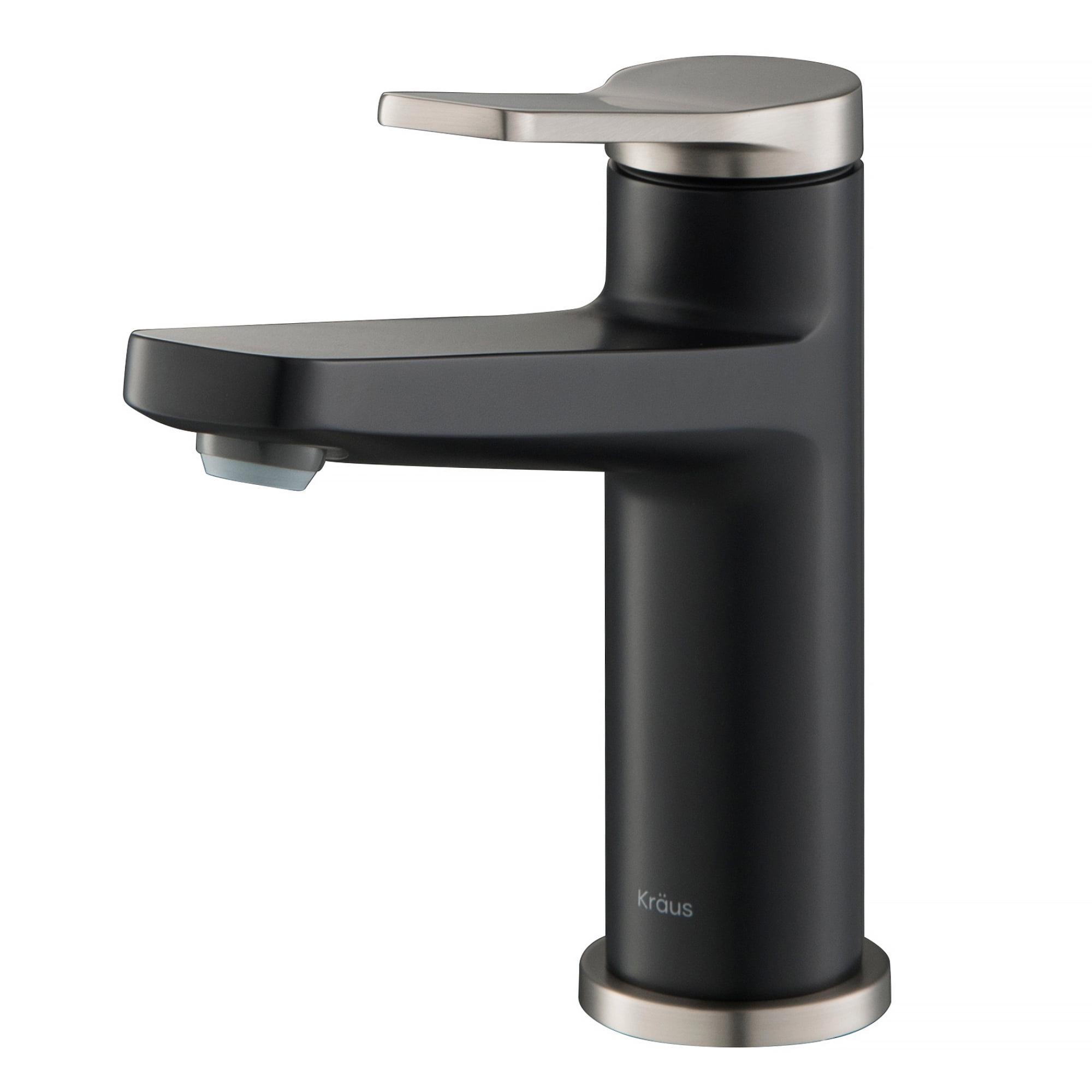 Slimline Indy 6.75" Spot Free Stainless Steel Single Handle Bathroom Faucet