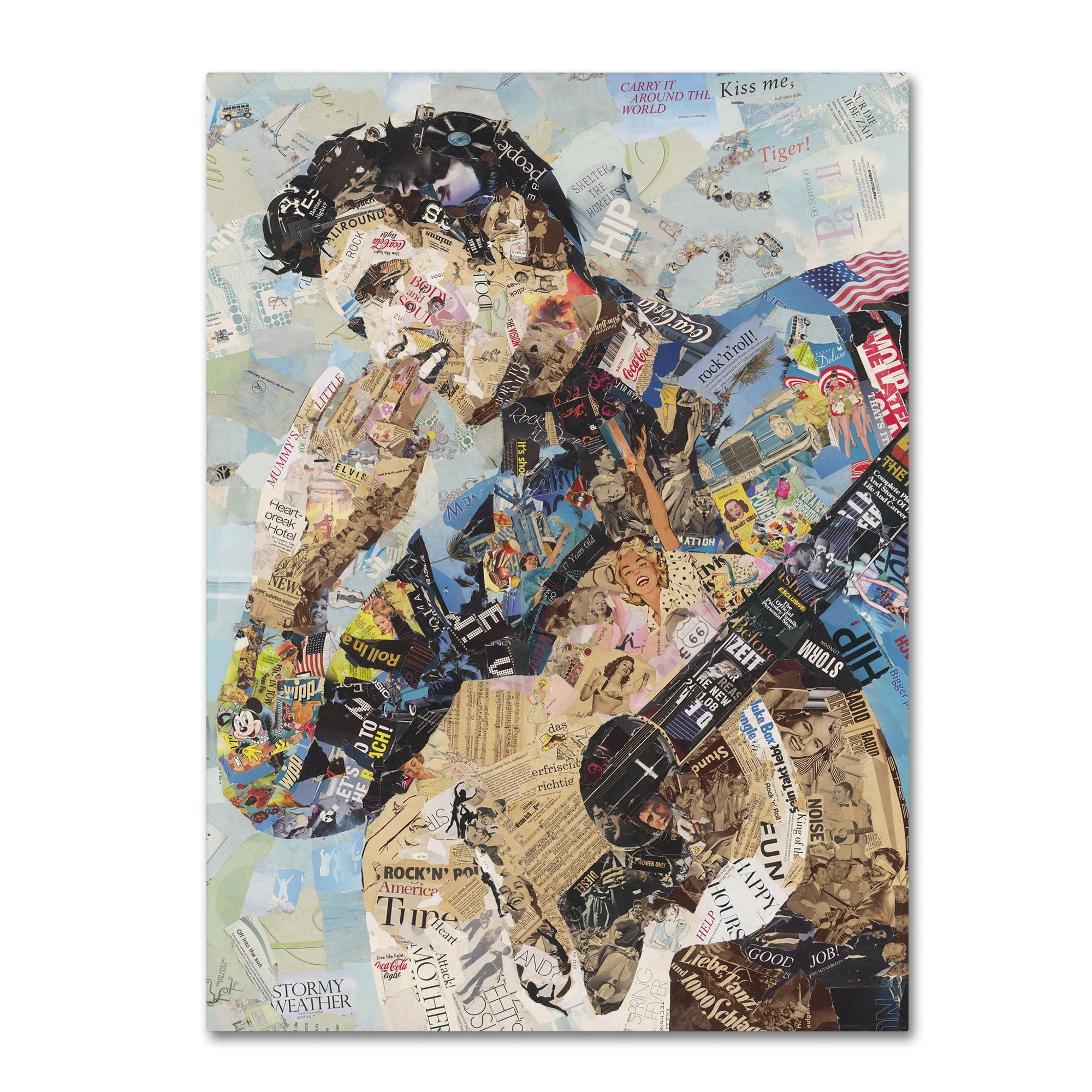 Trademark Fine Art -Ines Kouidis 'All Shook Up' Canvas Art