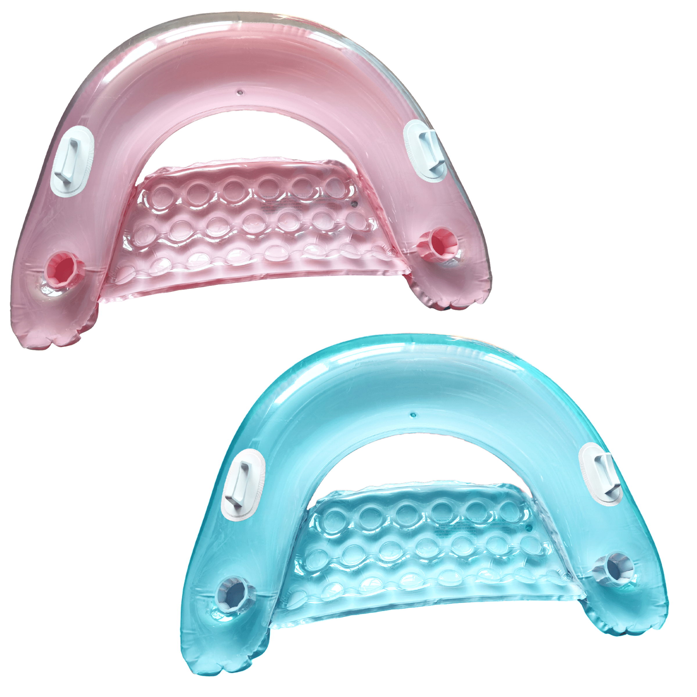 4E’s Novelty 2 Pack Inflatable Pool Chair Float – Pool Floats for Adults with Drink Holder