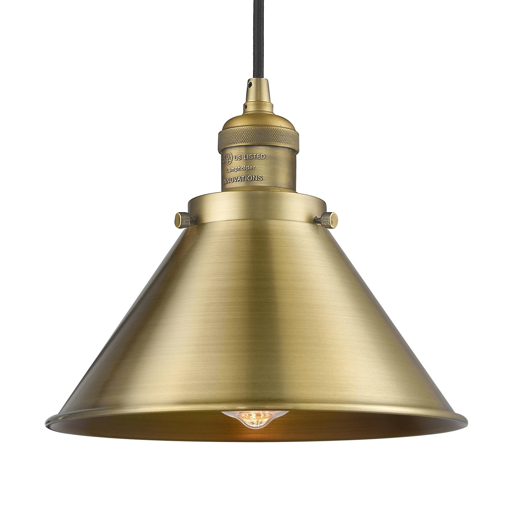 Innovations Lighting 201C Braircliff Briarcliff 1 Light 10" Wide Pendant - Brass