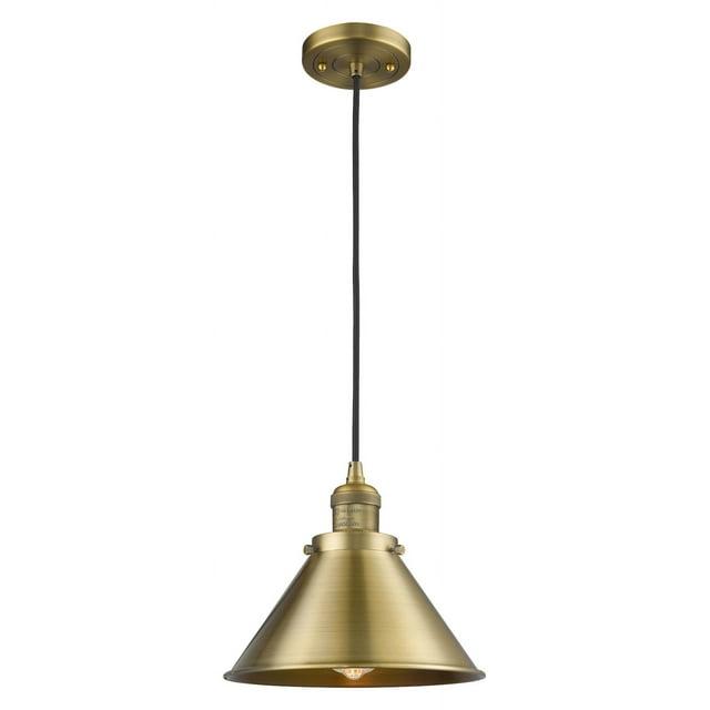 Innovations Lighting 201C Braircliff Briarcliff 1 Light 10" Wide Pendant - Brass