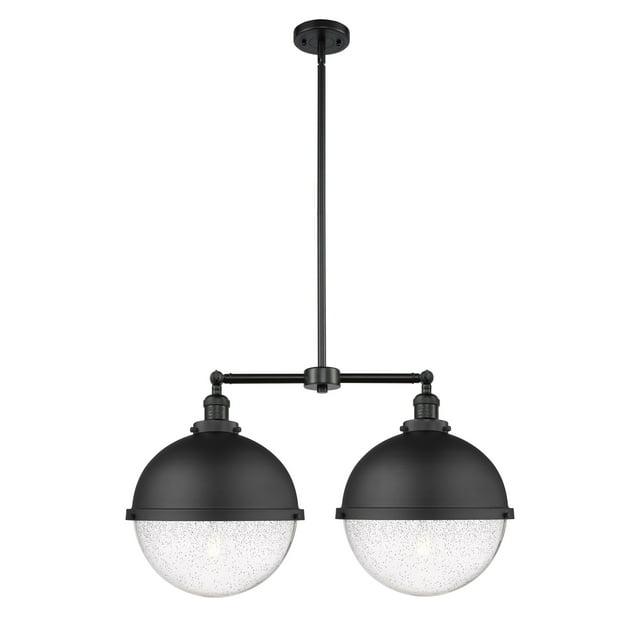 Innovations Lighting 209-17-18 Hampden Linear Hampden 2 Light 18" Wide Linear Pendant /