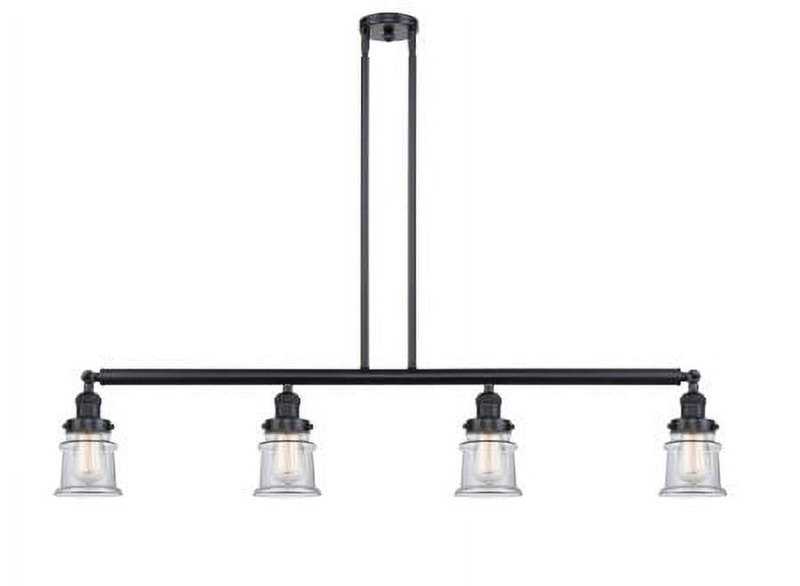 Innovations Lighting 214 Small Canton Small Canton 4 Light 51" Wide Linear Chandelier -