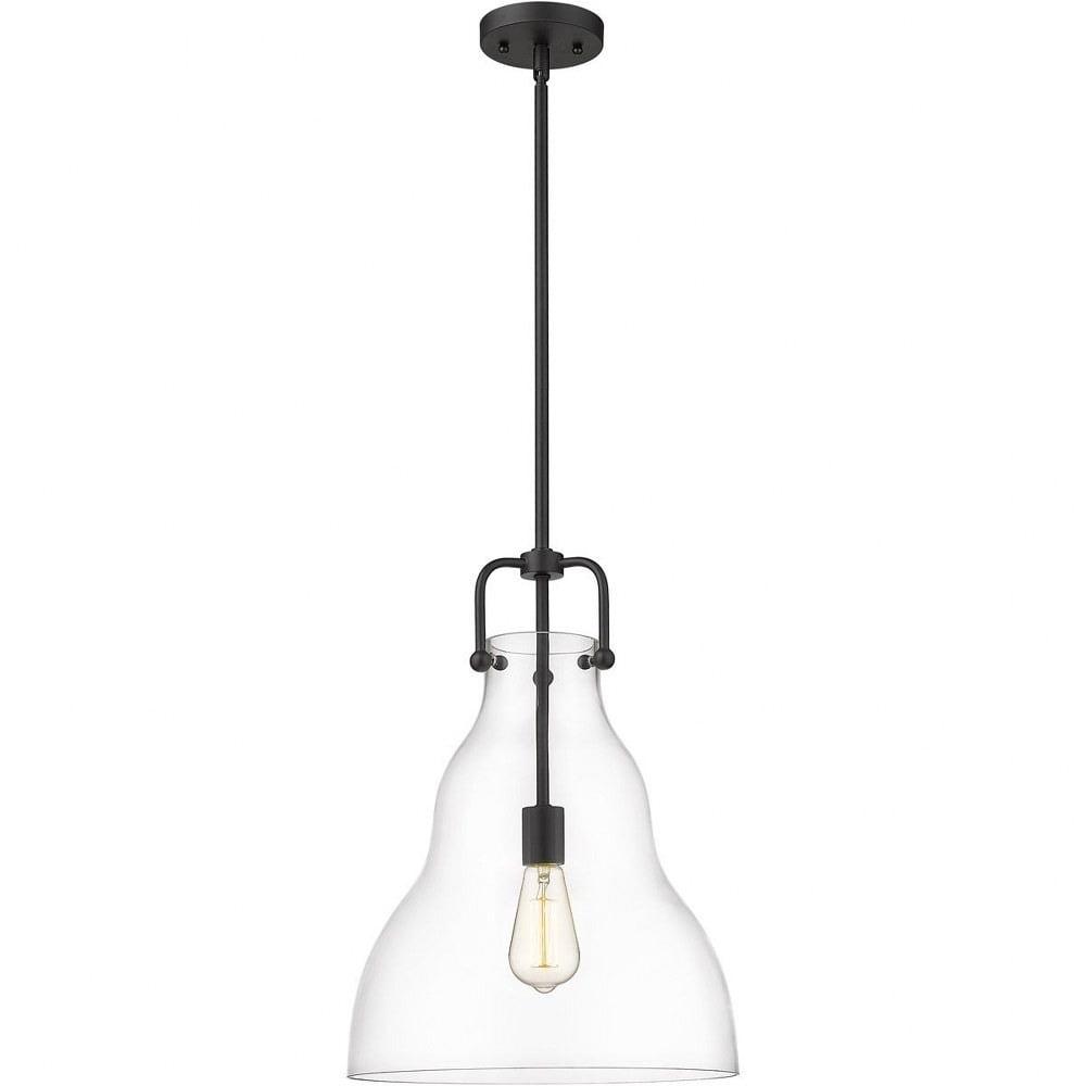 Innovations Lighting 494-1S-19-14 Haverhill Pendant Haverhill 14" Wide Pendant - Black