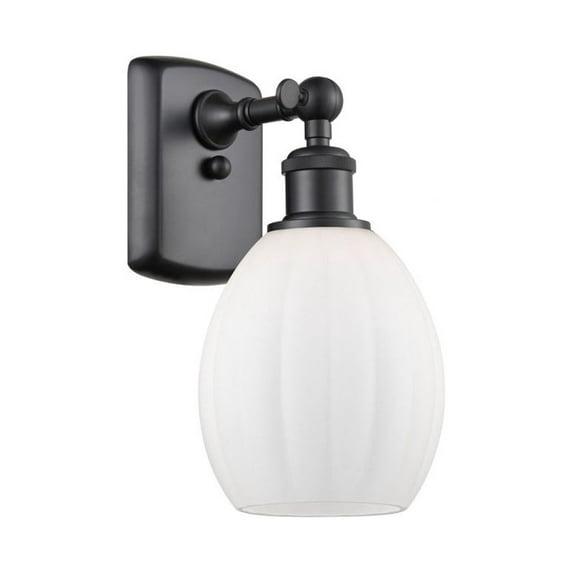 Innovations Lighting Eaton 1 - Light Sconce in  Matte Black