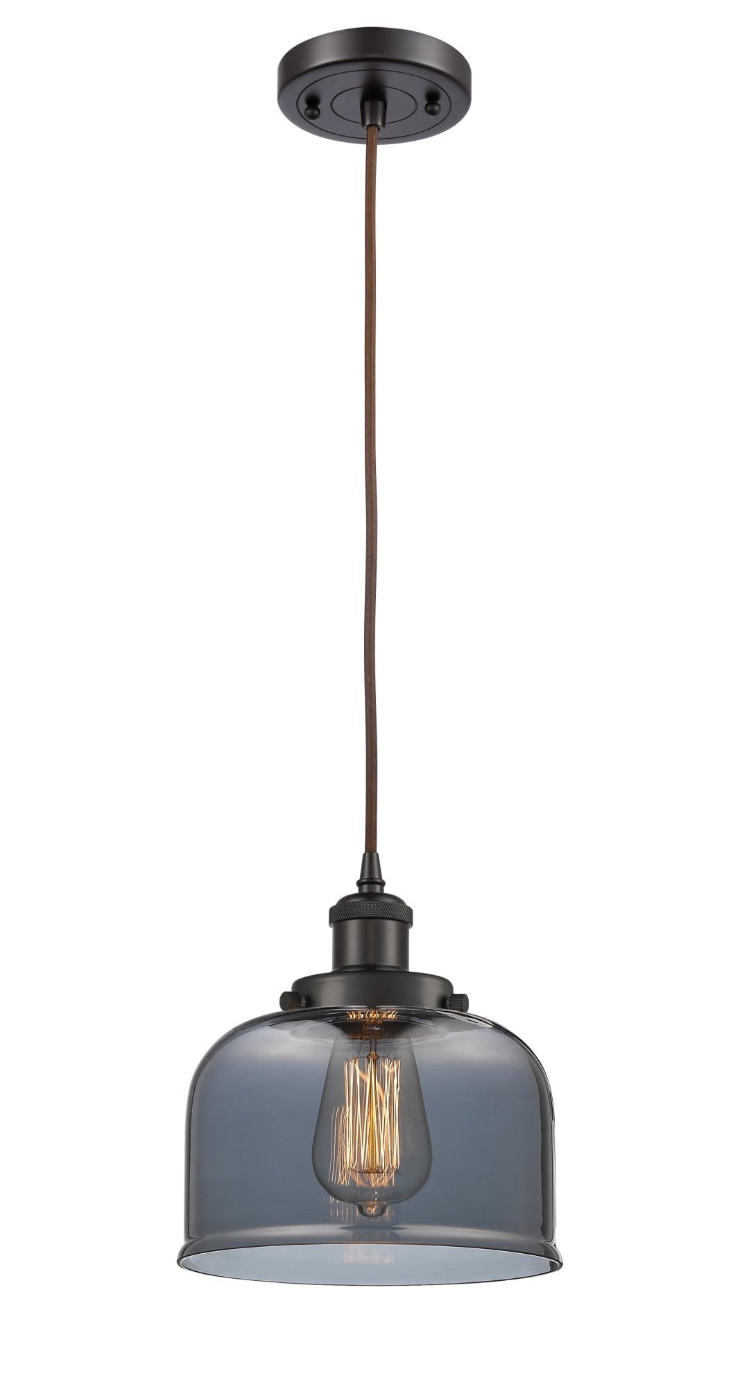 Oil Rubbed Bronze Glass Mini Pendant Light