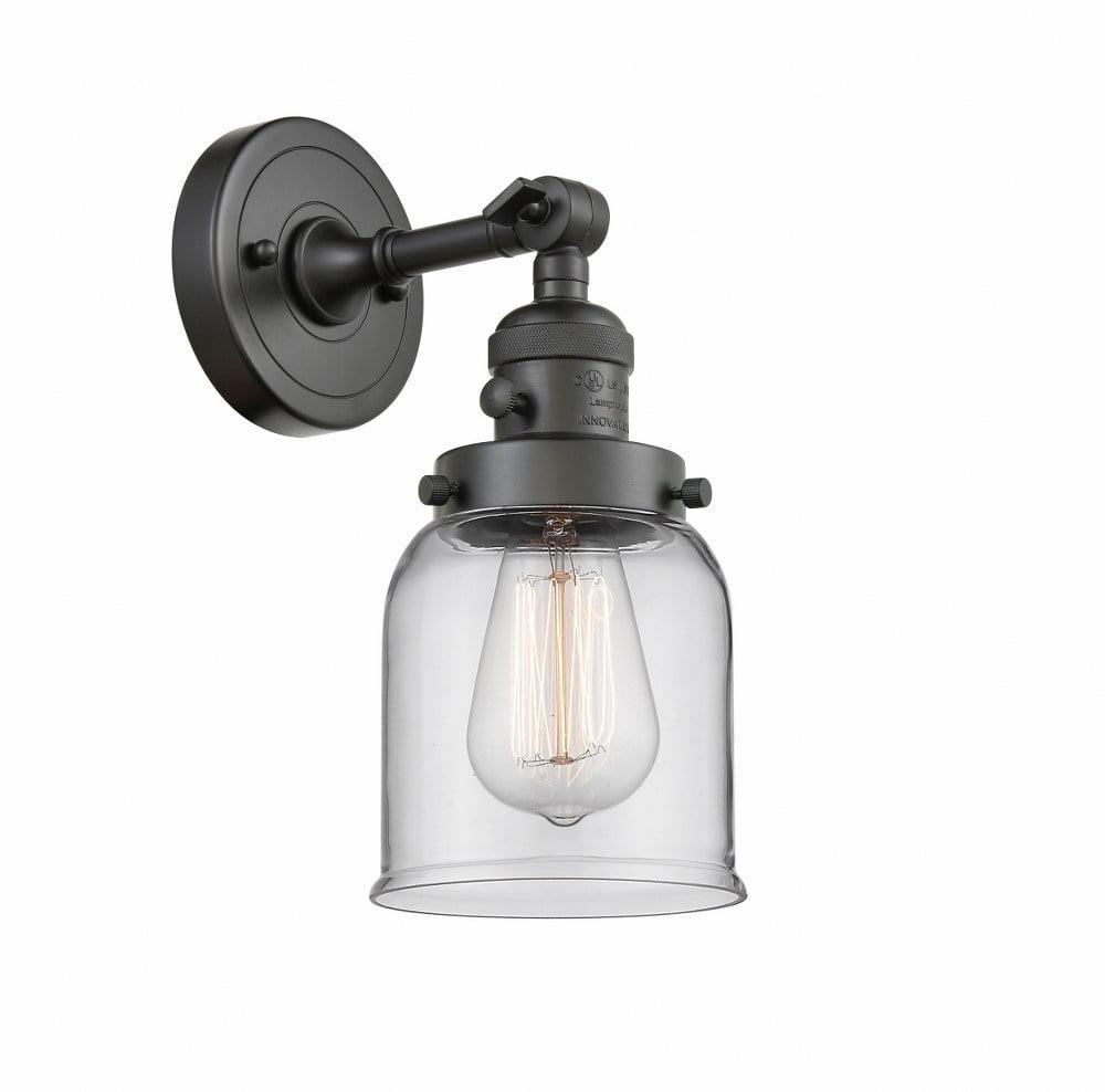 Innovations Lighting Bell 1 - Light Sconce in  Oil Rubbed Bronze