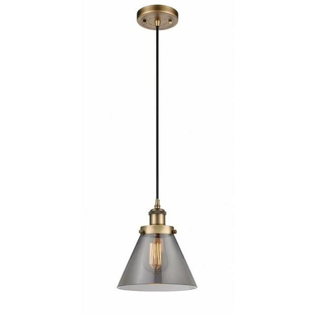 Innovations Lighting Cone 1 - Light Pendant in  Brushed Brass