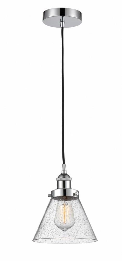 Innovations Lighting Cone 1 - Light Pendant in  Polished Chrome