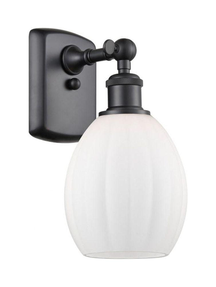 Innovations Lighting 516-1W Eaton Eaton 12" Tall Bathroom Sconce - White