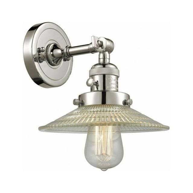 Innovations Lighting Halophane 1 - Light Sconce in  Polished Nickel