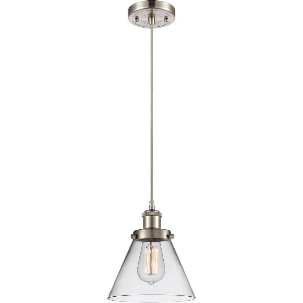 Innovations Lighting - Large Cone-1 Light Mini Pendant in Industrial Style-8