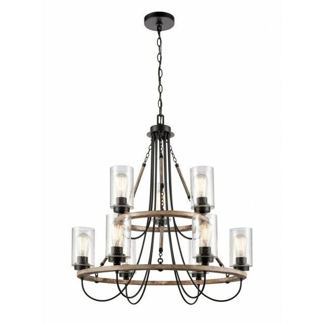 Paladin 9 - Light Dimmable Cylinder Chandelier