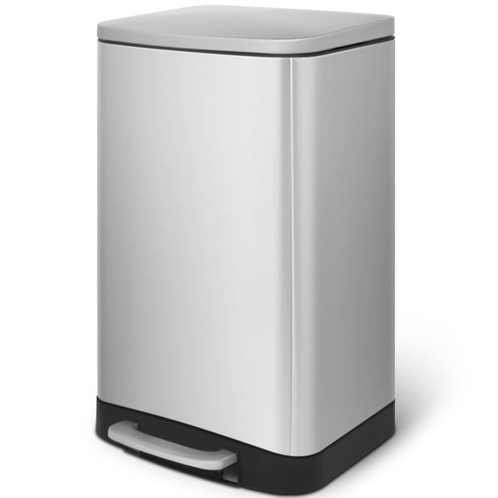 Innovaze Steel Step On Kitchen Trash Can - 10.6 Gallons