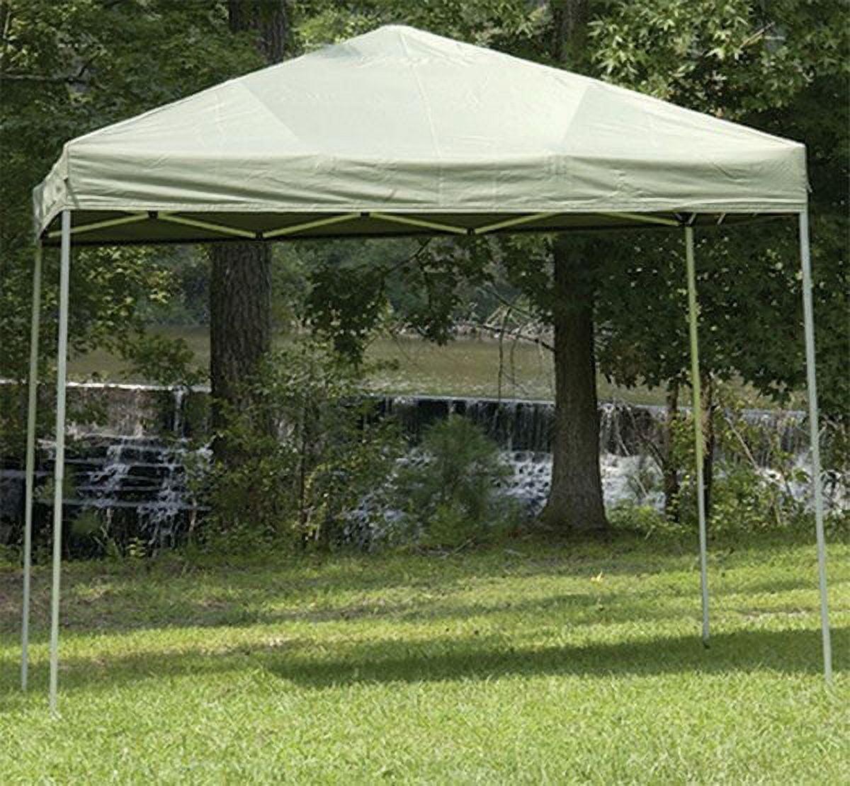 Insta-Stand Shade-Maker Bright White Canopy 10'x10' with 10 Feet Center Height -180-Gram Coated Polyester Fabric Canopy - Water Resistant (Walls not Included)