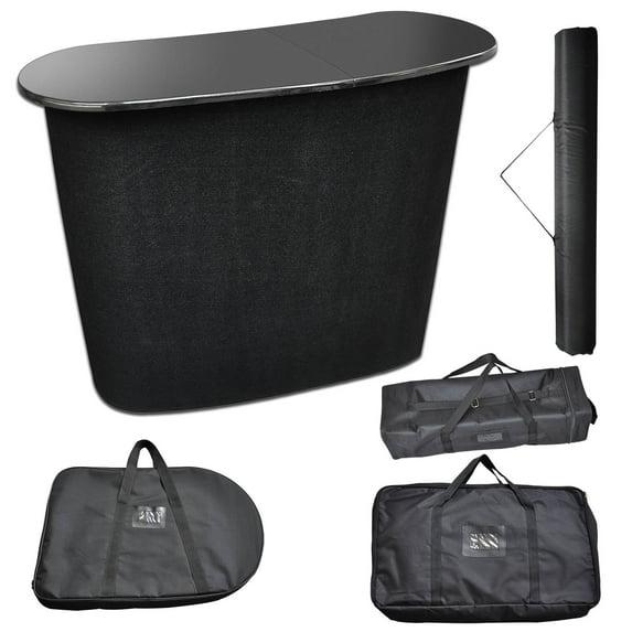 Yescom Portable Pop Up Podium Counter Table Stand Promotion Retail Trade Show Display