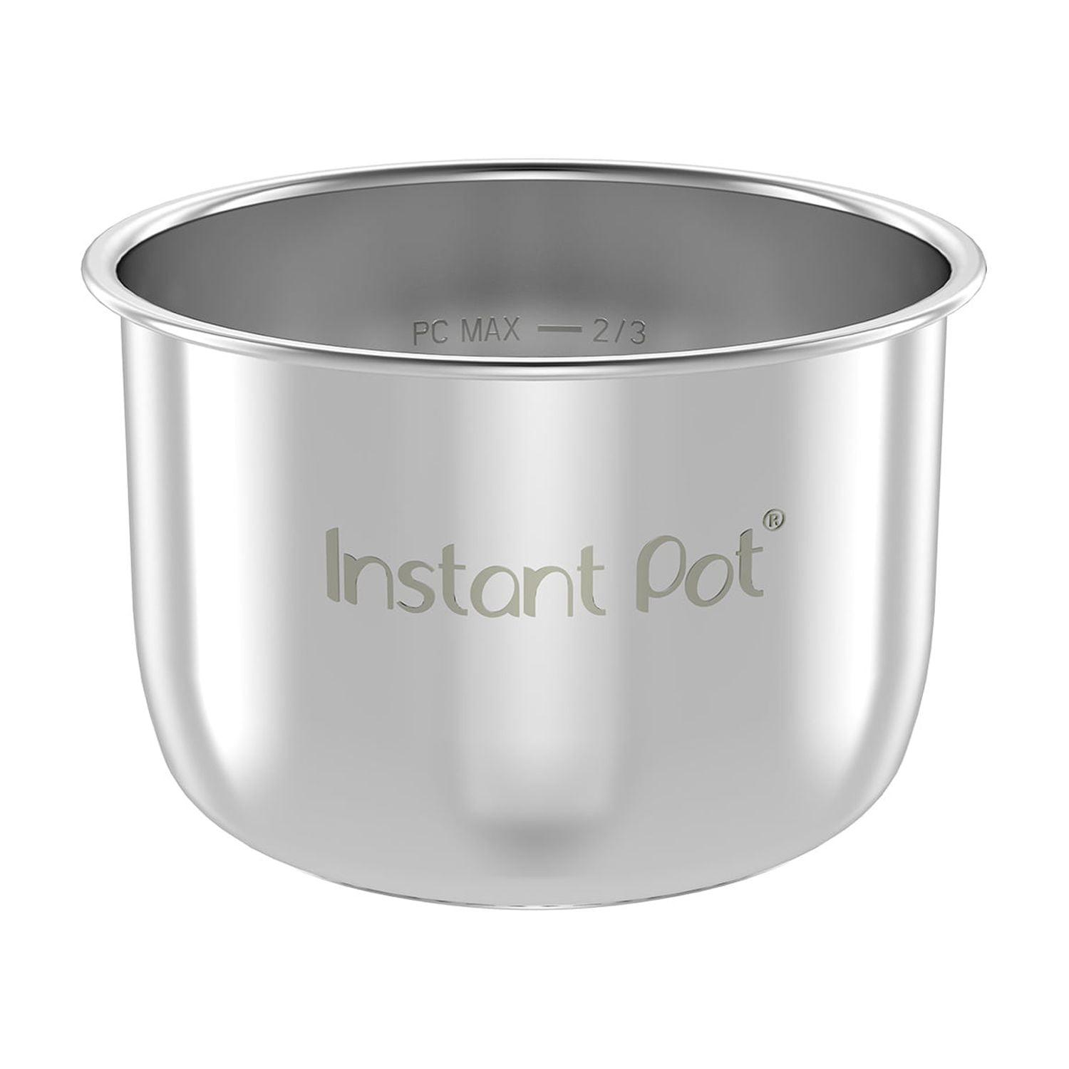 Mini 3-Quart Polished Stainless Steel Inner Pot