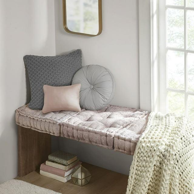Intelligent Design Azza Poly Chenille Square Floor Pillow Cushion
