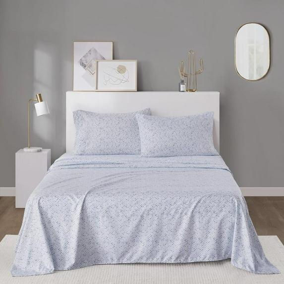 Madison Park Essentials 100% Cotton 200TC Printed Sheet Set
