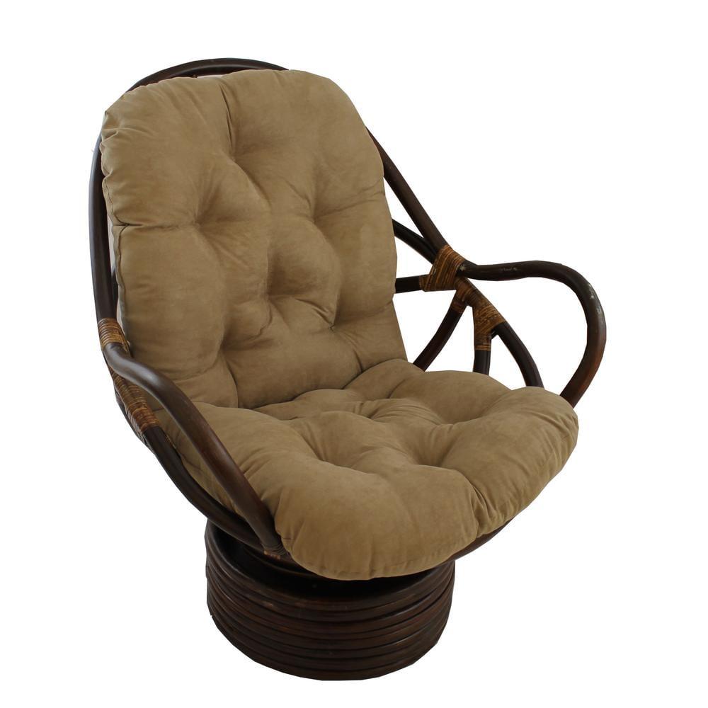 Upholstered Swivel Armchair