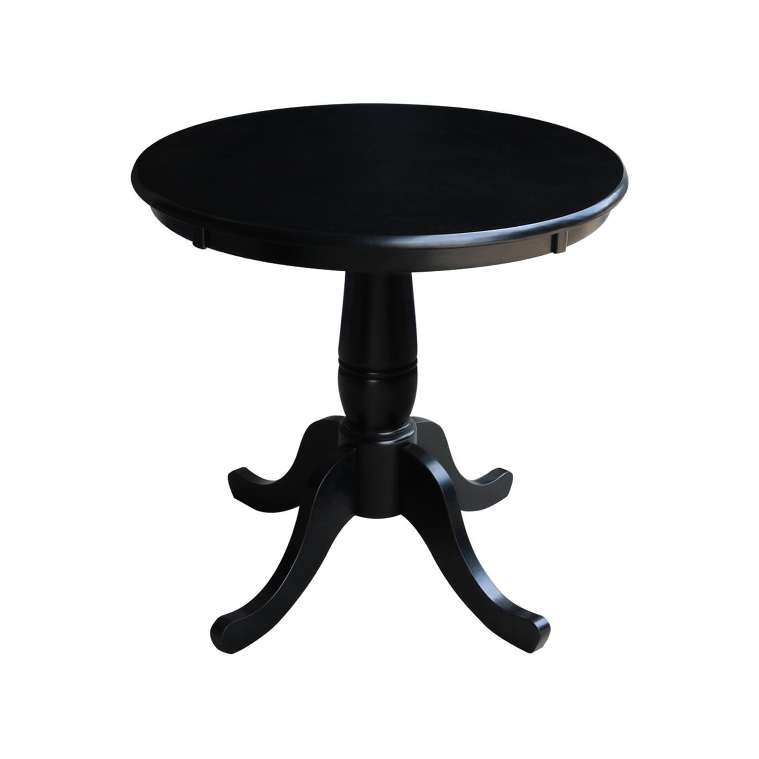 30" Round Top Pedestal Dining Table - International Concepts