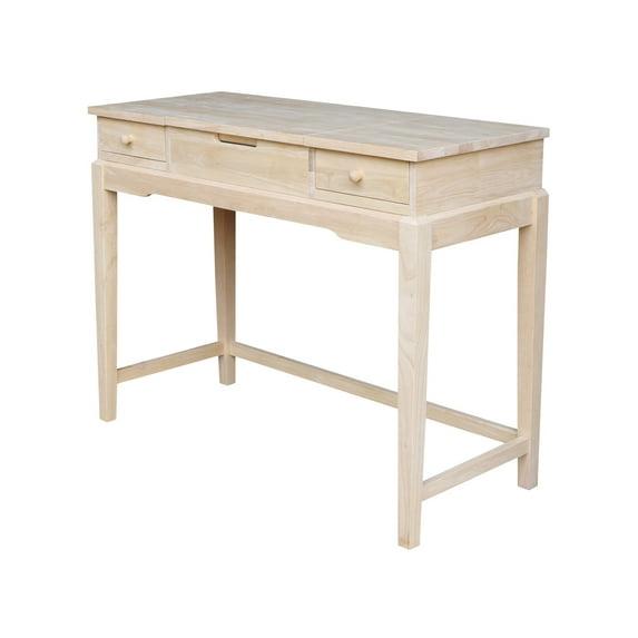 Vanity Table Unfinished - International Concepts