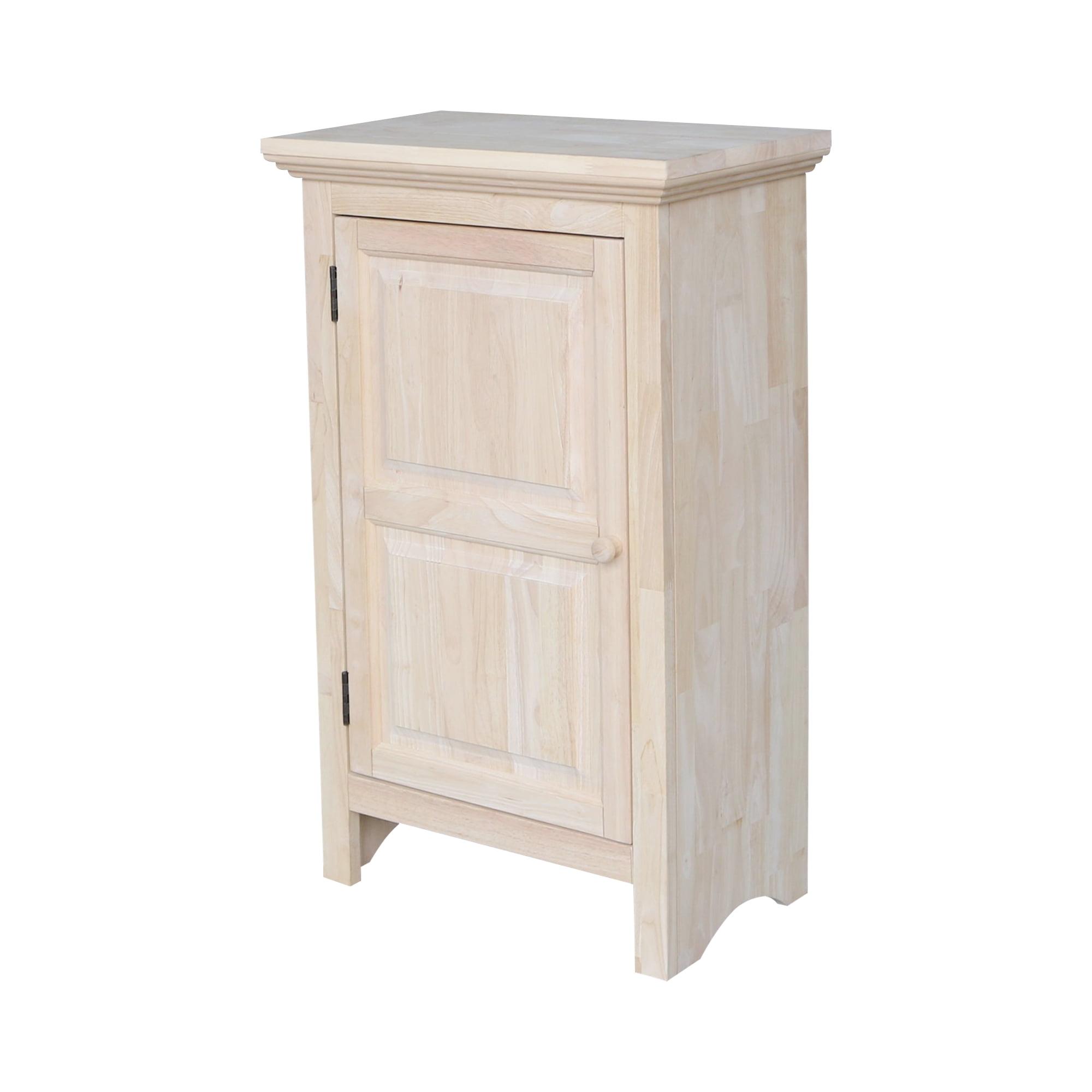 Kishun Solid Wood Accent Cabinet