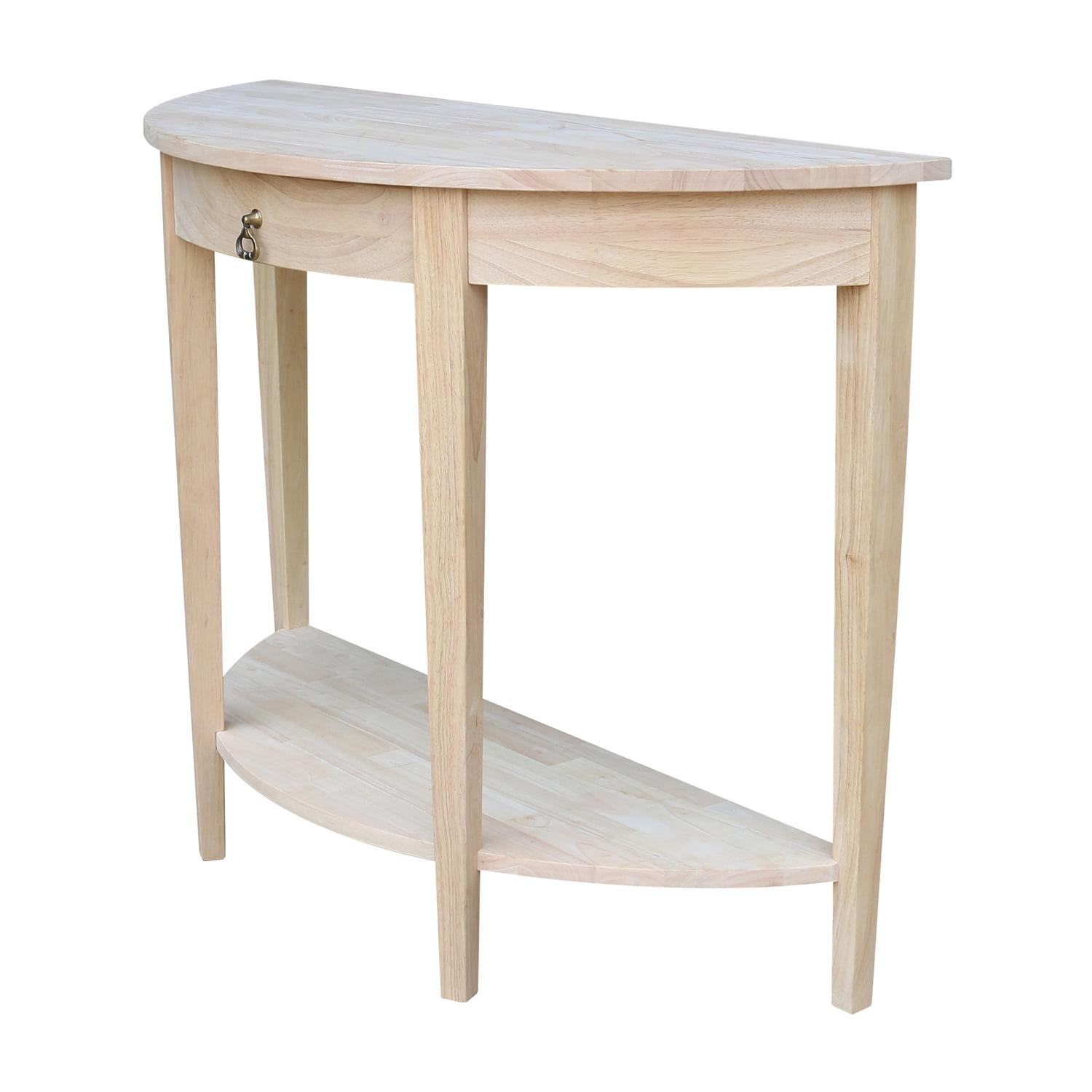 IC International ConceptsHalf Moon Console Table