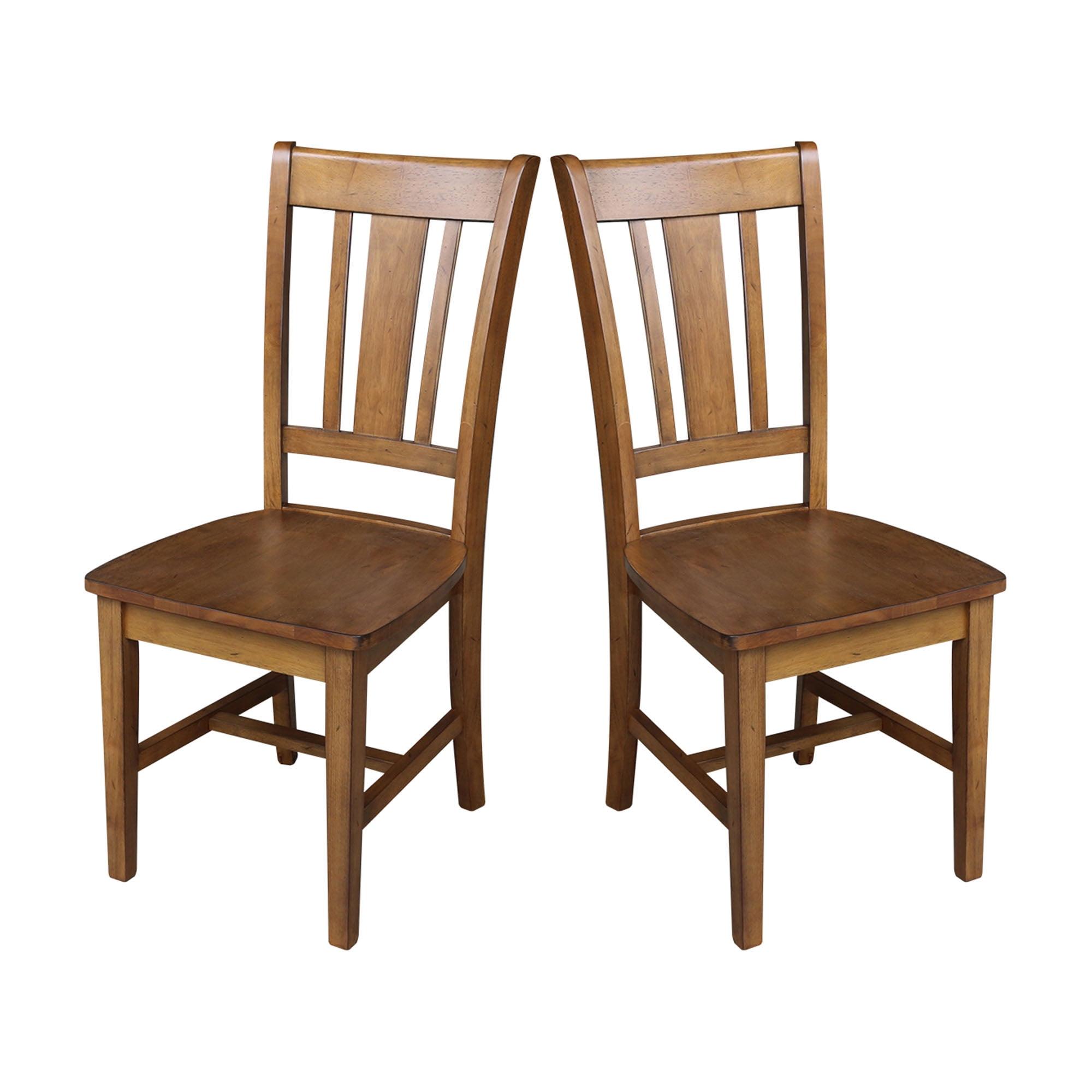 Set of 2 San Remo Splatback Chairs - International Concepts